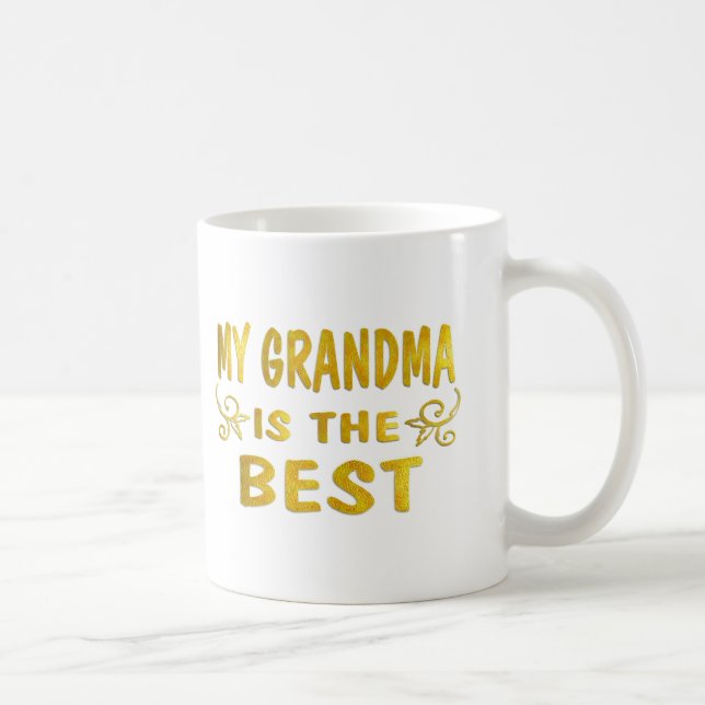 Taza De Café La mejor abuela (Derecha)