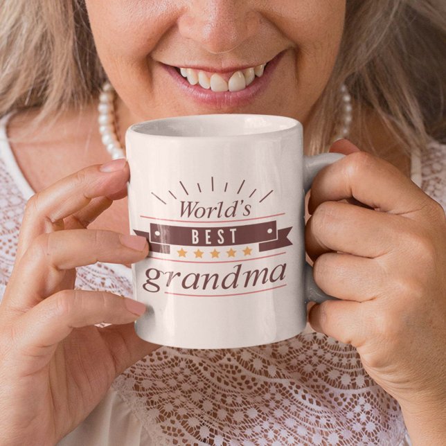 Taza De Café La mejor abuela del mundo (World's Best Grandma Coffee Mug)
