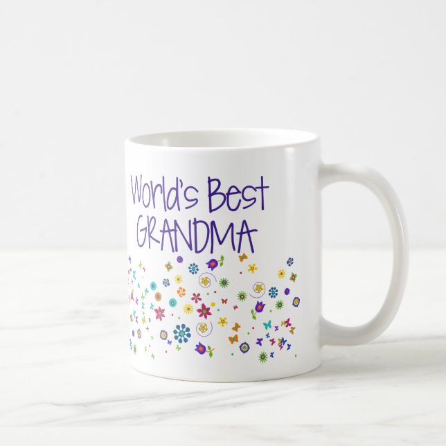 Taza De Café La mejor abuela del mundo (Derecha)
