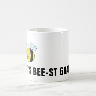 Taza De Café La mejor abuela del mundo (abeja)
