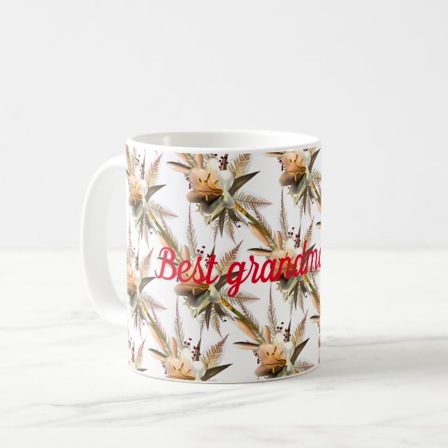 Taza De Café La mejor abuela jamás (Anverso izquierdo)