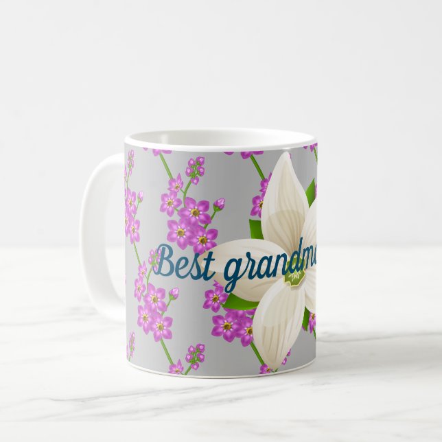 Taza De Café La mejor abuela jamás (Anverso izquierdo)