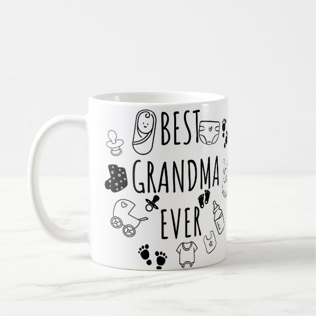 Taza De Café La mejor abuela jamás (Izquierda)