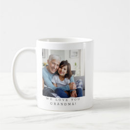 Taza De Café La mejor abuela jamás personalizada