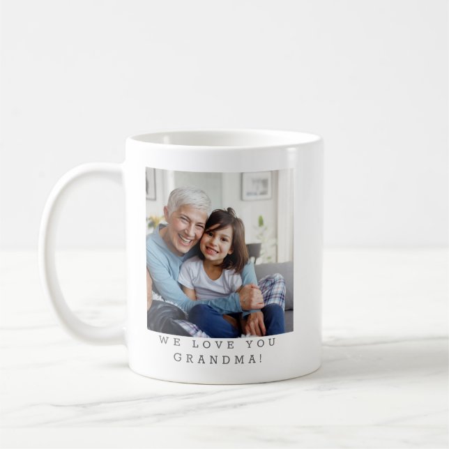 Taza De Café La mejor abuela jamás personalizada (Izquierda)