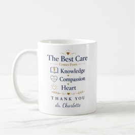 Taza De Café La mejor atención proviene de la compasión