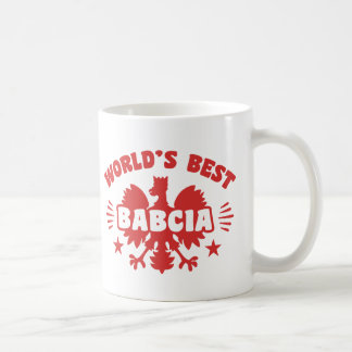 Taza De Café La mejor Babcia del mundo
