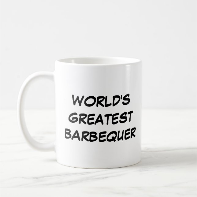 Taza De Café "La mejor barbería del mundo" (Izquierda)