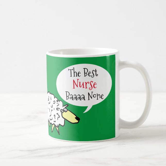 Taza De Café La mejor enfermera de café (Derecha)