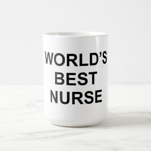 Taza De Café La mejor enfermera del mundo
