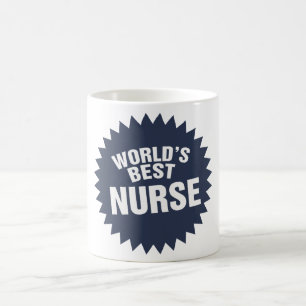 Taza De Café La mejor enfermera del mundo