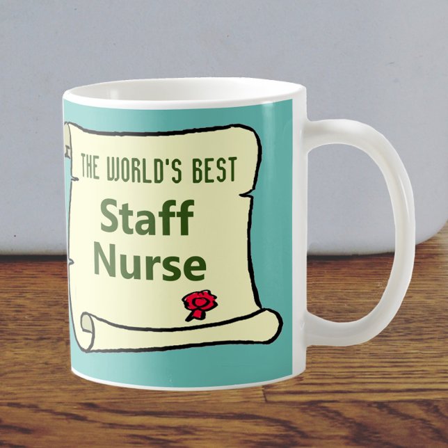 Taza De Café La mejor enfermera del mundo. (Subido por el creador)
