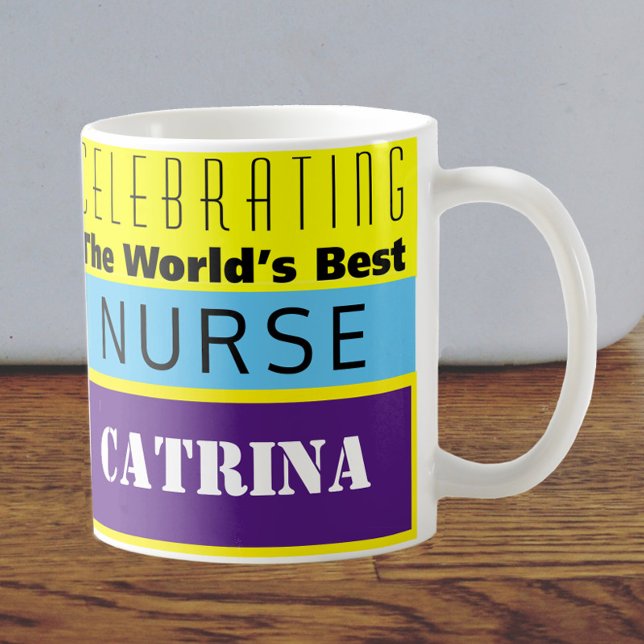 Taza De Café La mejor enfermera del mundo (Subido por el creador)