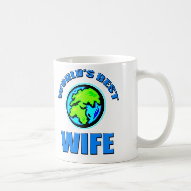 Taza De Café La mejor esposa del mundo (Derecha)
