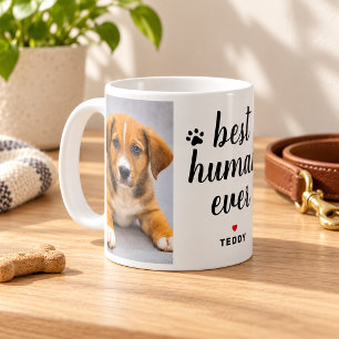 Taza De Café La mejor foto del Mascota de perros personalizado