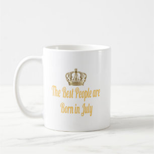 Taza De Café La Mejor Gente Nacida En Julio Coffee Mug
