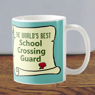 Taza De Café La mejor guardia de cruce de escuelas del mundo