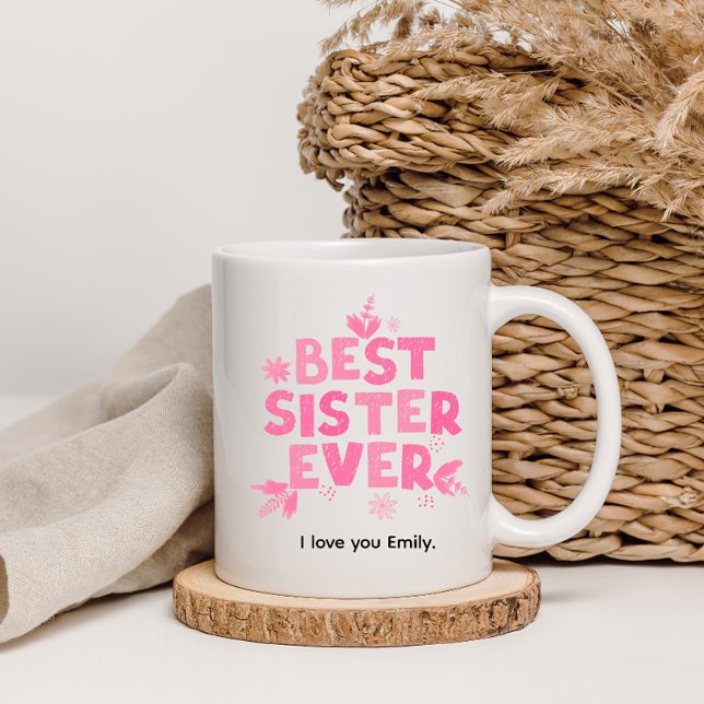Taza De Café La mejor hermana de todos los cómicos hermanos (Subido por el creador)
