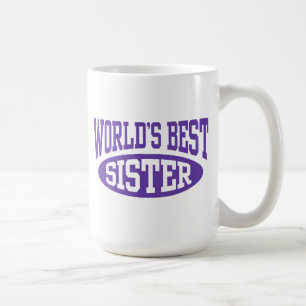 Taza De Café La mejor hermana del mundo