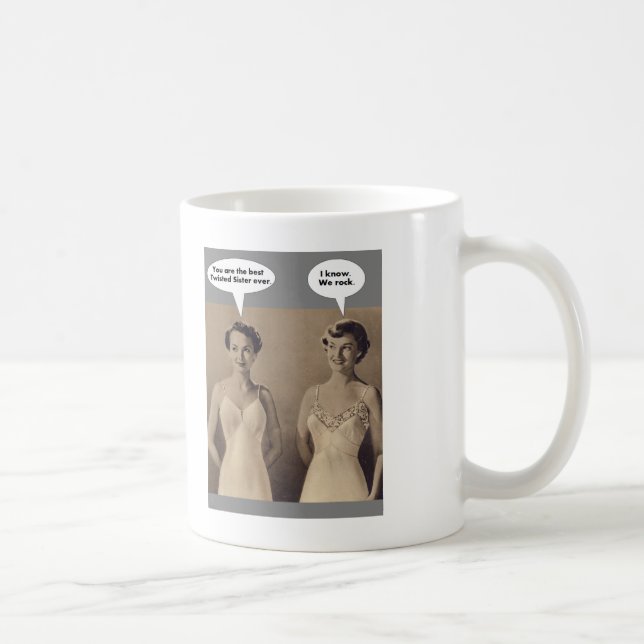 Taza De Café La mejor hermana torcida nunca (Derecha)