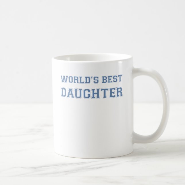 Taza De Café La mejor hija del mundo (Derecha)
