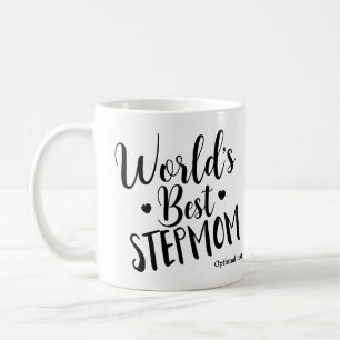 Taza De Café LA MEJOR MADRASTRA DEL MUNDO Cumpleaños Personaliz