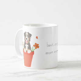 Taza De Café La mejor madre de perro de todos los años de la fl