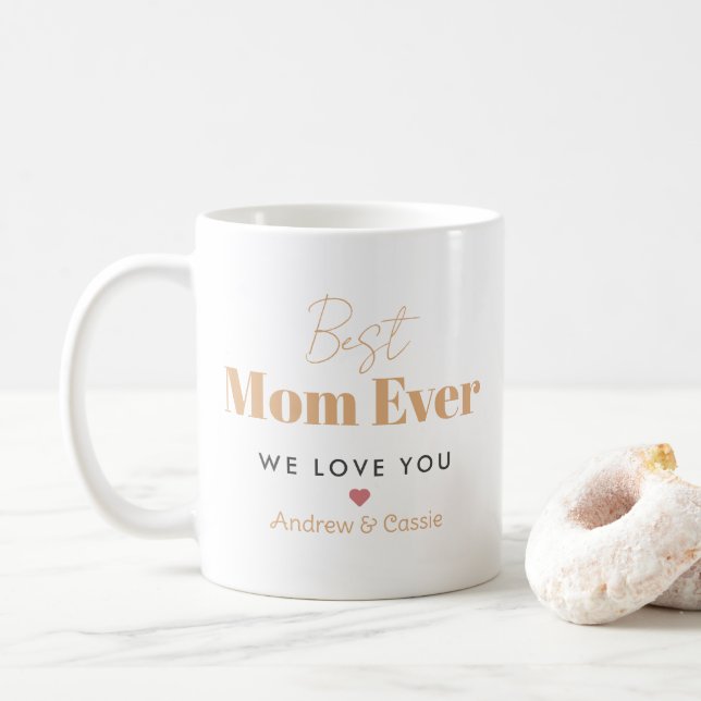 Taza De Café La mejor madre de todos los tiempos (Con donut)
