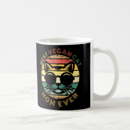 Taza De Café La mejor madre del gato vegan nunca Mug