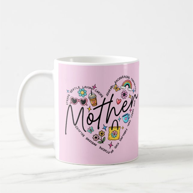 Taza De Café La mejor madre del mundo (Izquierda)