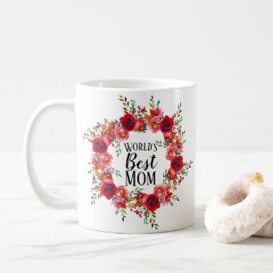 Taza De Café La mejor madre del mundo personalizado