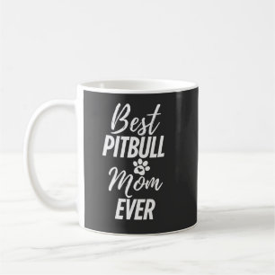 Taza De Café La mejor madre del perro de Pitbull