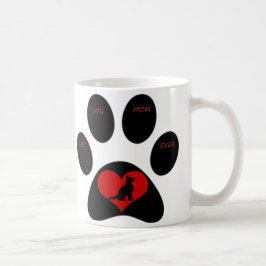 Taza De Café La mejor madre del perro del café jamás