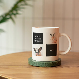 Taza De Café La mejor madre del perro del mundo   Fotografía de