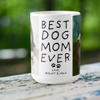 Taza De Café La mejor madre del perro del Personalizado de foto