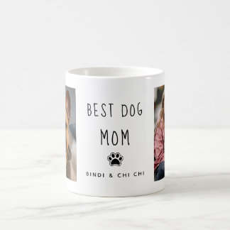 Taza De Café La mejor madre del perro | Dos Café De Texto Escri