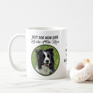 Taza De Café La mejor madre del perro en la frontera de Collie