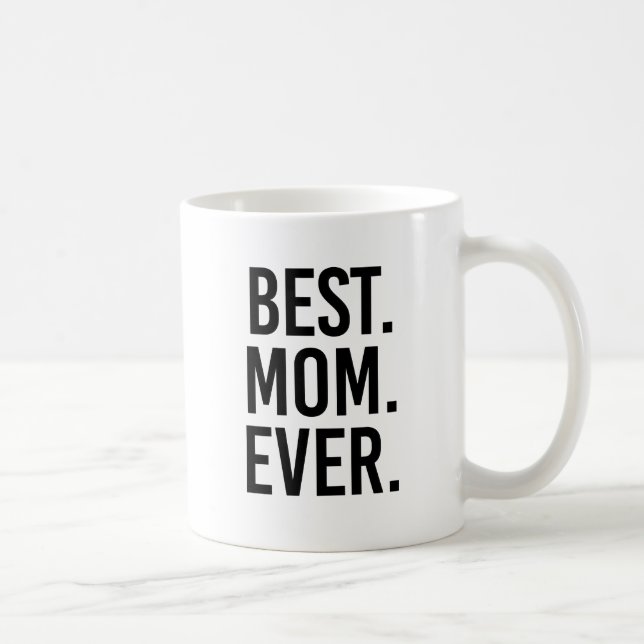 Taza De Café La mejor madre jamás (Derecha)