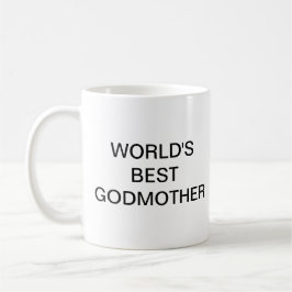 Taza De Café La mejor madrina del mundo