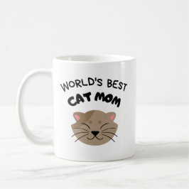 Taza De Café La mejor Mamá de gatos del mundo