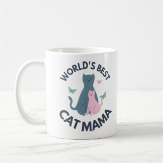 Taza De Café La Mejor Mamá de Gatos del Mundo
