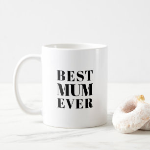 Taza De Café La mejor Mamá de la historia, cerámica del cumplea