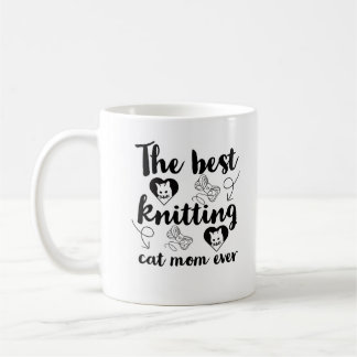 Taza De Café La mejor mamá del gato tejedor nunca es un juego d