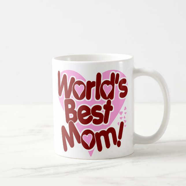 Taza De Café La mejor mamá del mundo (Derecha)