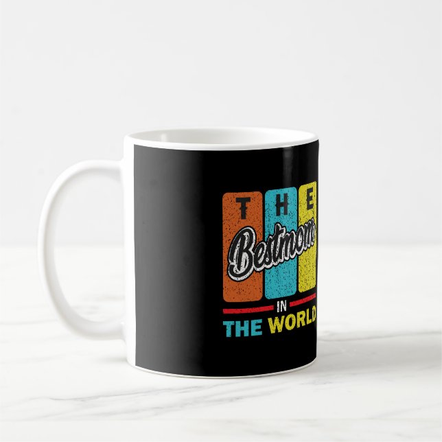 Taza De Café La Mejor Mamá Del Mundo (Izquierda)
