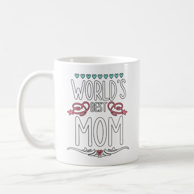 Taza De Café La mejor mamá del mundo (Izquierda)