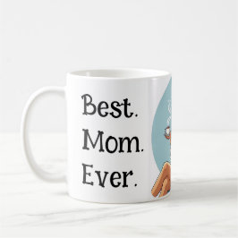 Taza De Café La mejor mamá del mundo.