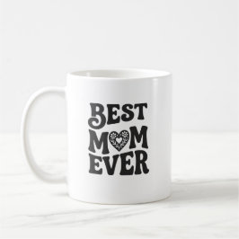 Taza De Café La mejor mamá del mundo humor de la maternidad