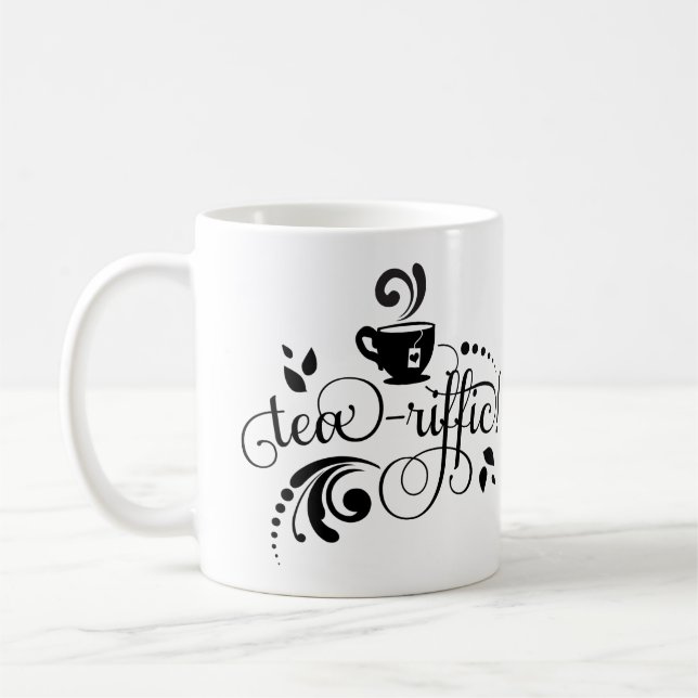 Taza De Café La mejor mamá del té personalizada (Izquierda)