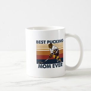 Taza De Café La mejor mamá jugando hockey divertida frase